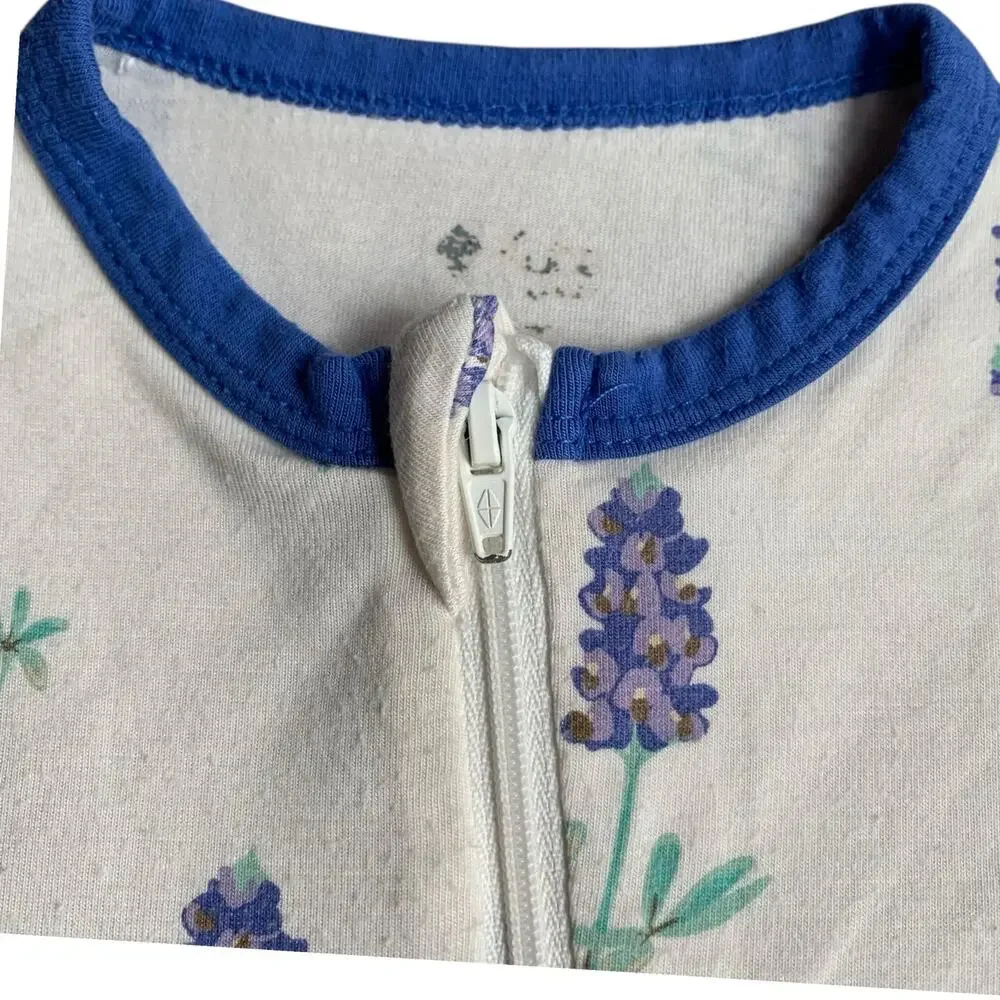 Kyte Baby Bluebonnet Bamboo Romper